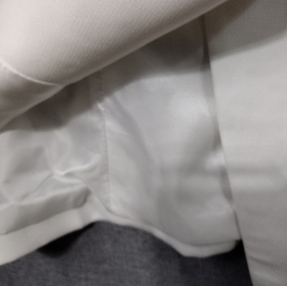 NWT Bishop & Young Blazer Women's M White Office Career Business Casual Retro - Picture 7 of 12